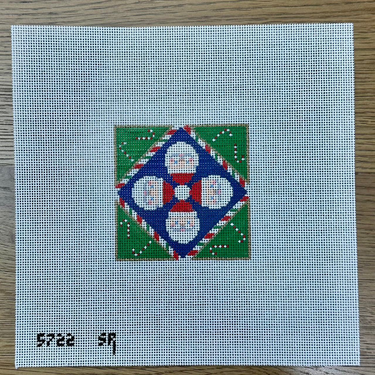 SR5722 Santa Faces, 3" Ornament - TS