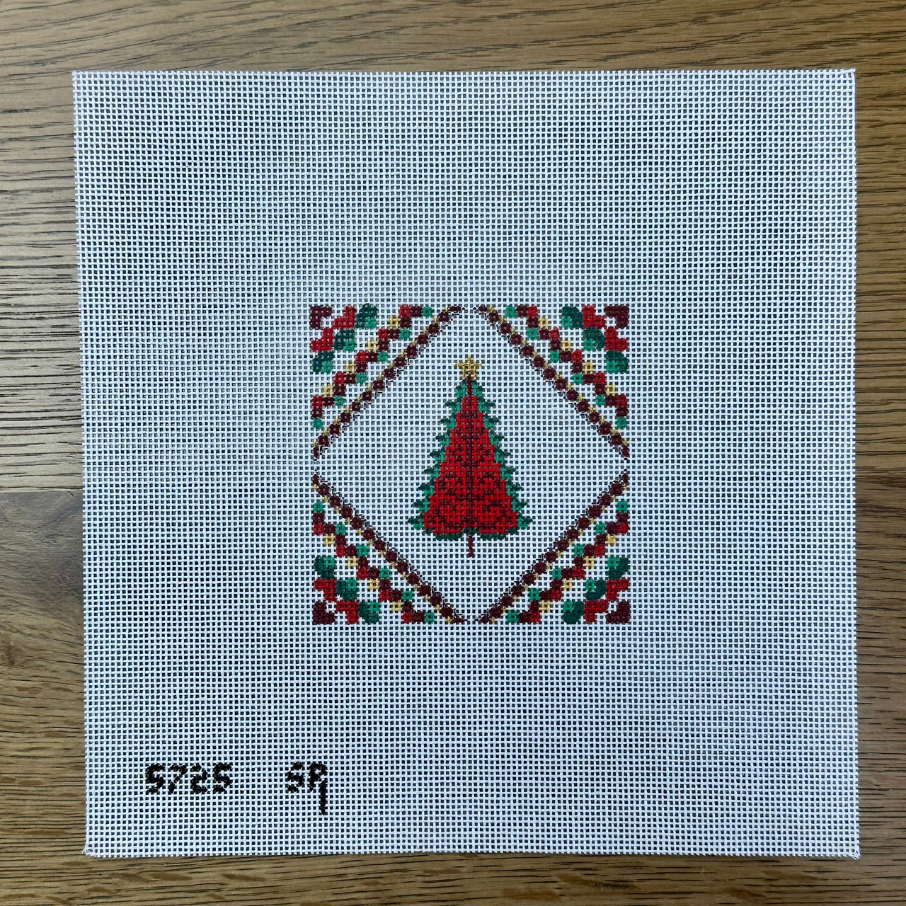 SR5725 Red Christmas Tree, 3" Ornament - TS