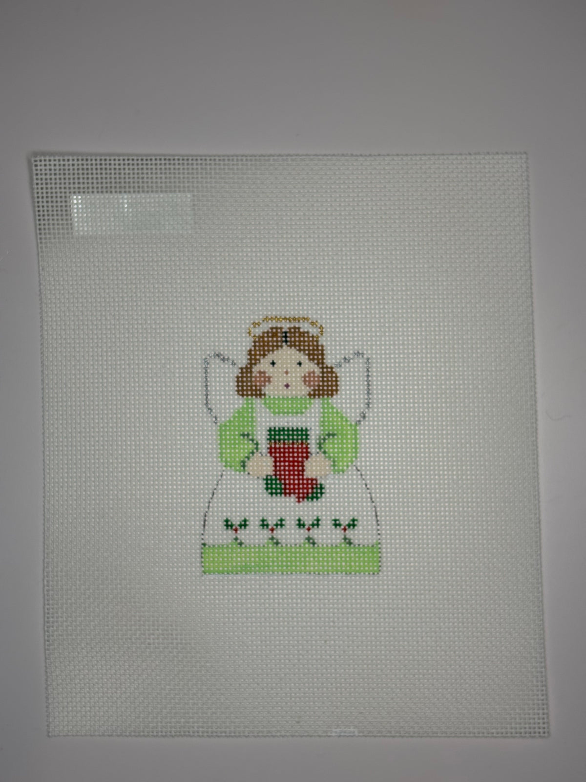 CD0610 Littlest Angel, Girl w/ Stocking - MKT2