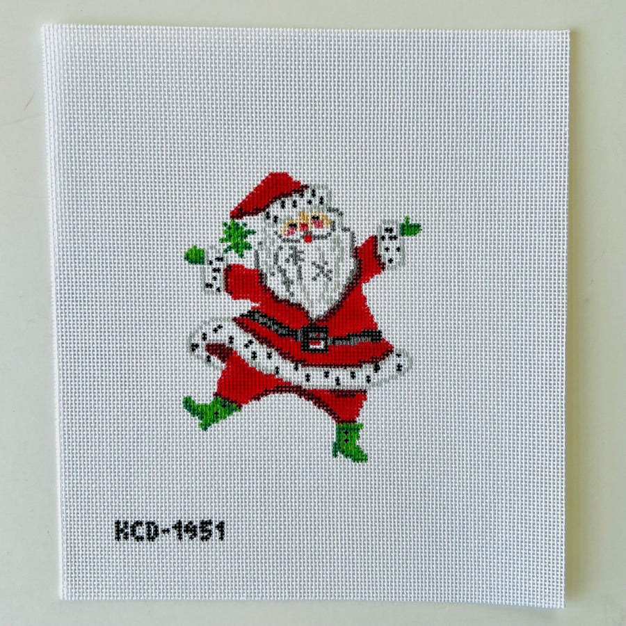 KCD1951 Retro Santa with Dots - TS