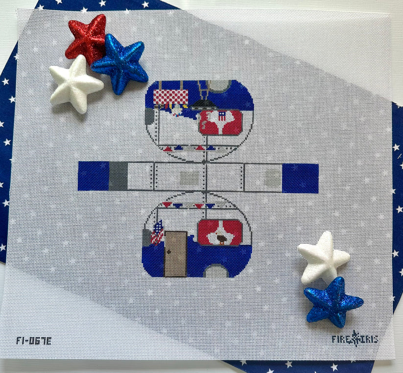 3D Fourth of July Camper - MKT3
