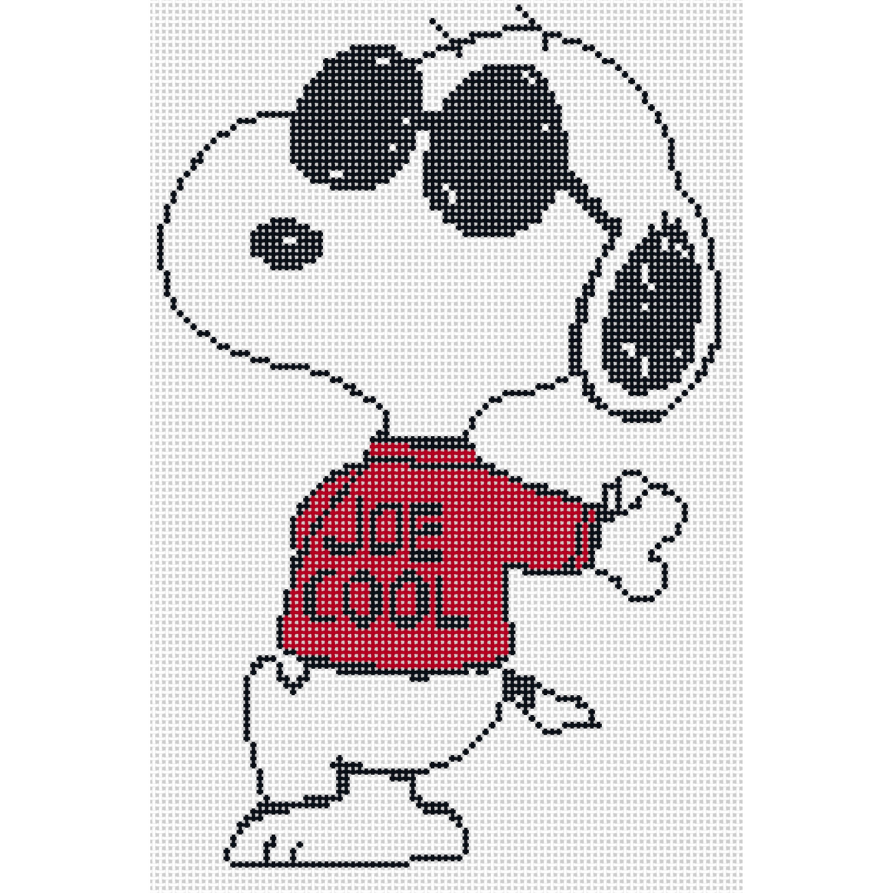 PNTS-JC02 PEANUTS Everyday - Snoopy is Joe Cool Canvas - SE