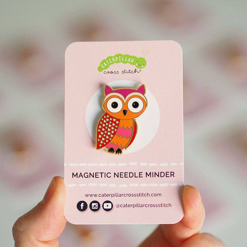Owl Magnetic Needle Minder