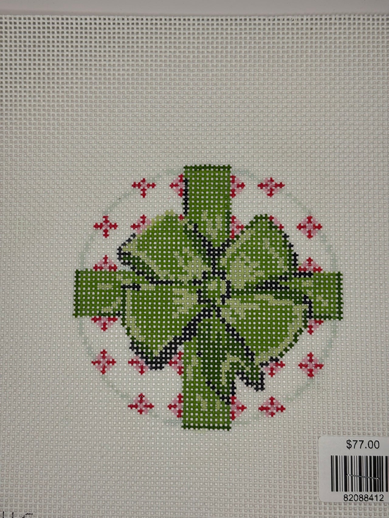 Green Ribbon Bow - Single 13M