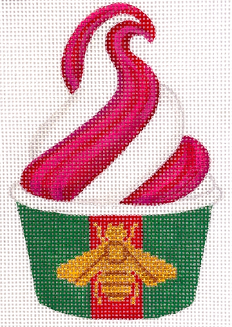 OM-438 Mini Designer Dessert – Gucci Raspberry Swirl Soft Serve       - TS