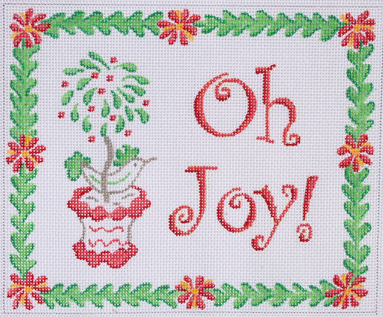 JW-DH-05 “Oh Joy!” – Jilly Walsh Christmas Bird in Topiary - TS