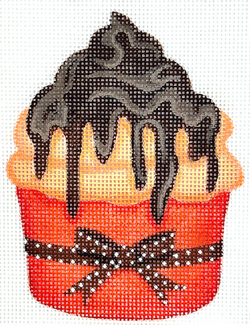 OM-437 Mini Designer Dessert – Hermès Chocolate Covered Tangerine Mousse        - TS