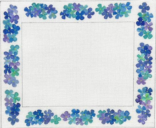 FR-90 Frame – Hydrangea Blossoms      - TS