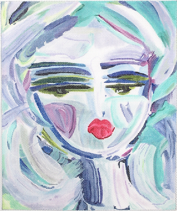 MD-PL-05 Maren Devine Blue Warrior Girl     - TS