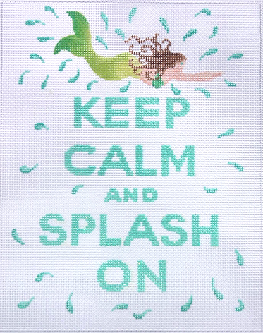 SS-149 “Keep Calm…Splash On” (mermaid) - TS