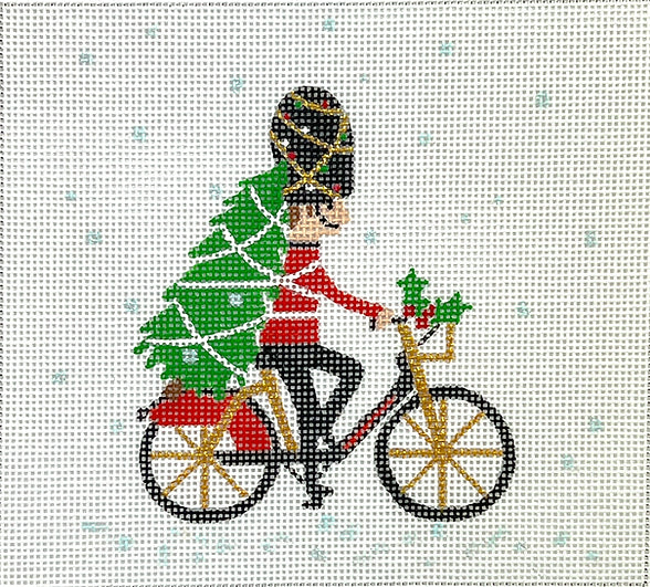 KH-PL-31 London Christmas - Guardsman on Bicycle