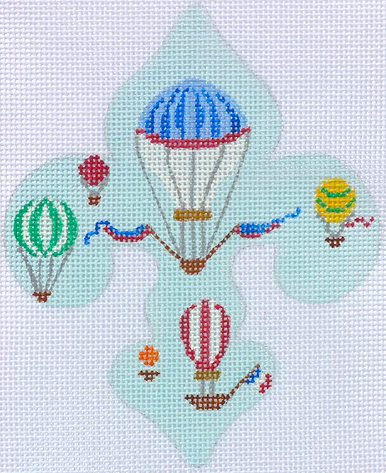 OM-62 Mini Fleur-de-Lys – Parisian Balloons Over Paris (September) - TS