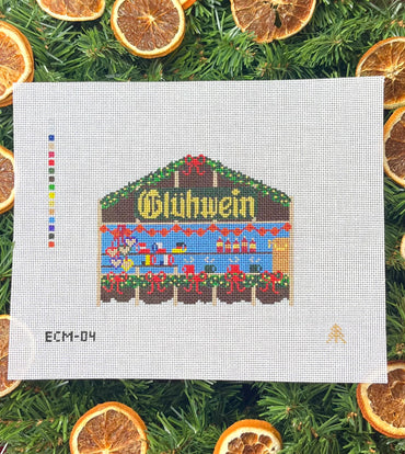 ECM-04 European Christmas Market Gluhwein Stall