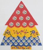 LR 3023C RED/YELLOW/BLUE TREE - TS
