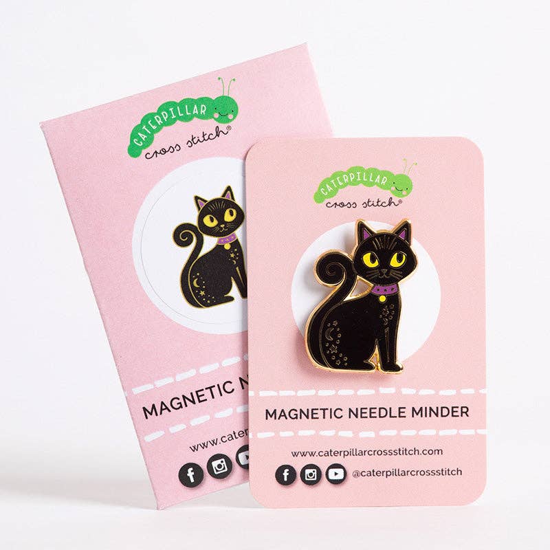 Black Cat Magnetic Needle Minder