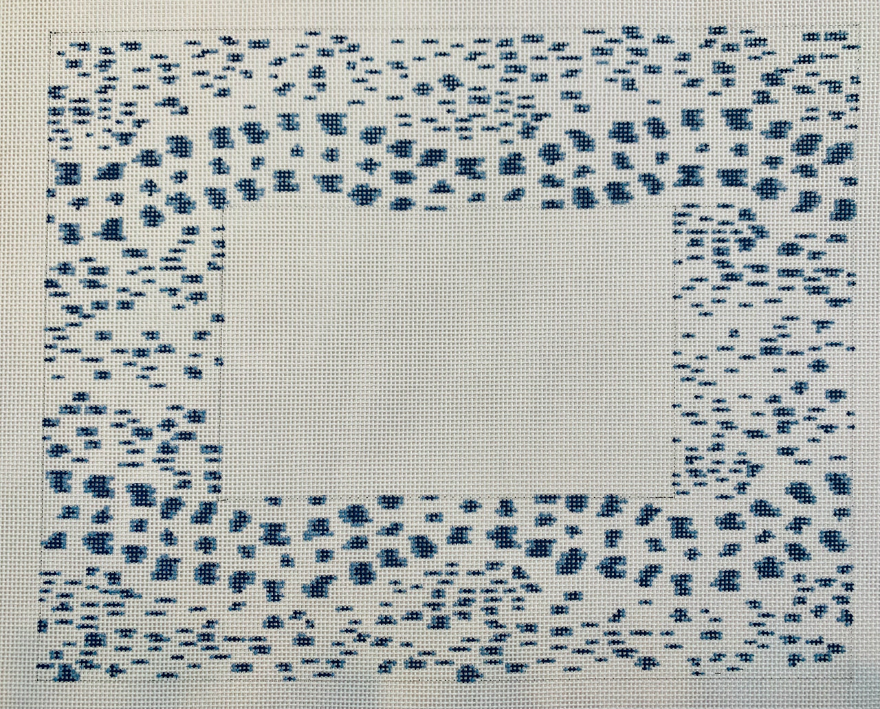 French Dots Picture Frame Navy