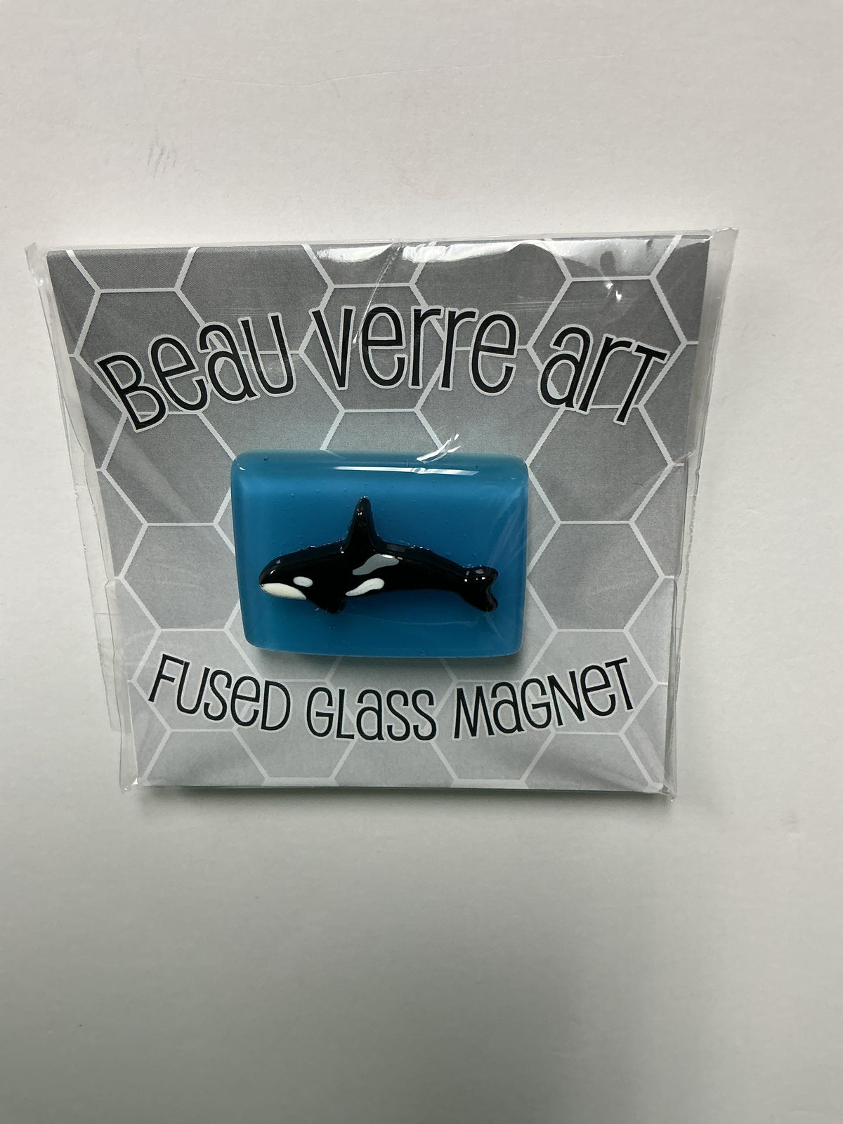 Orca Fused Glass Needleminder