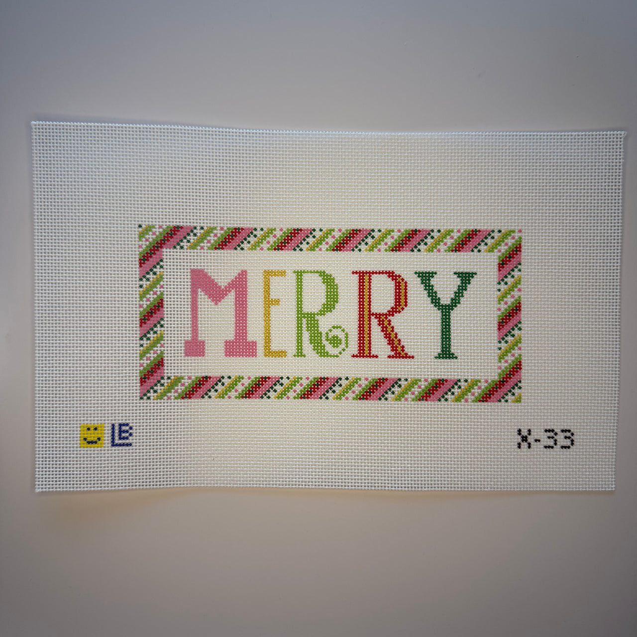 X-33 MERRY - Ribbon Border