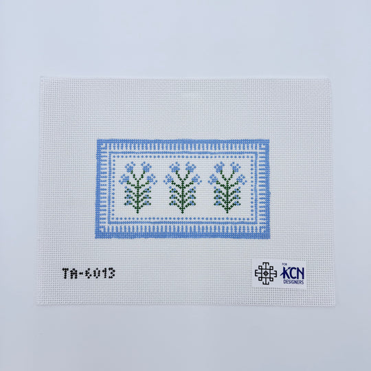 Blue Thistle Eyeglass Case TA6024