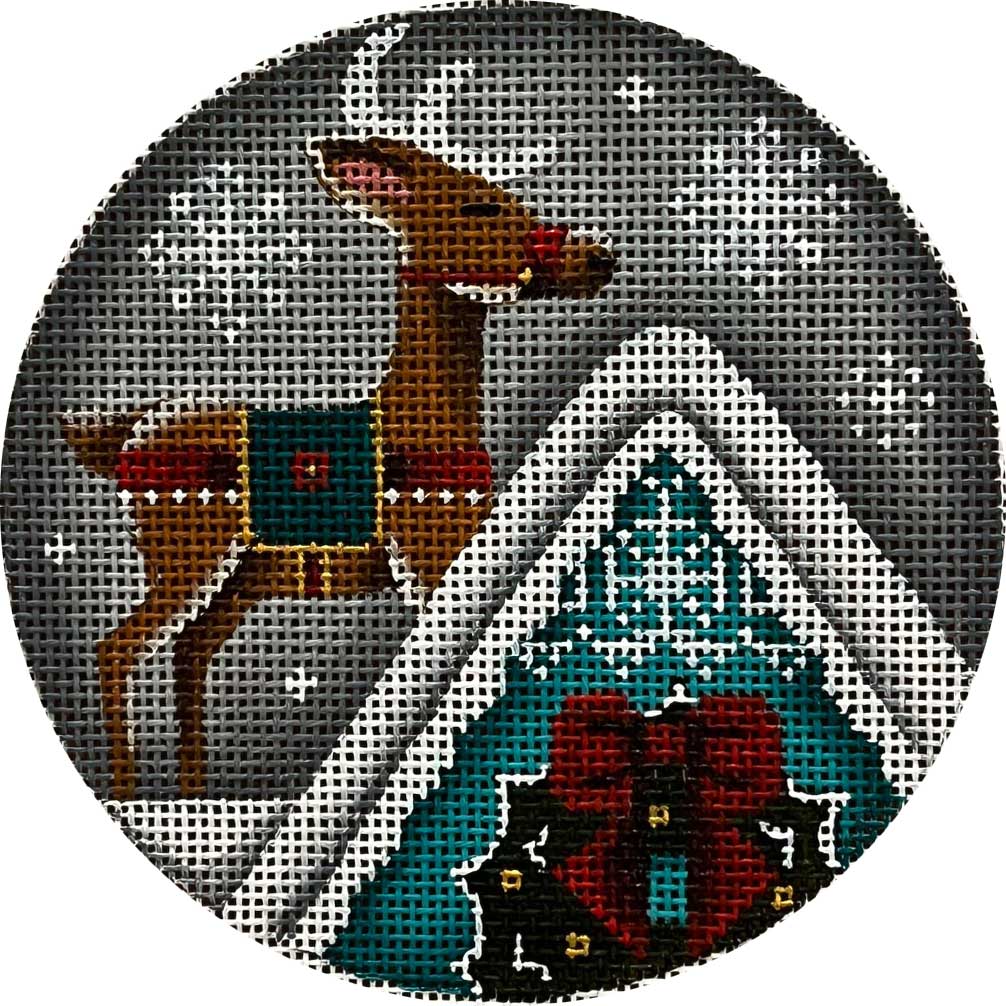 Teal Reindeer 1076B