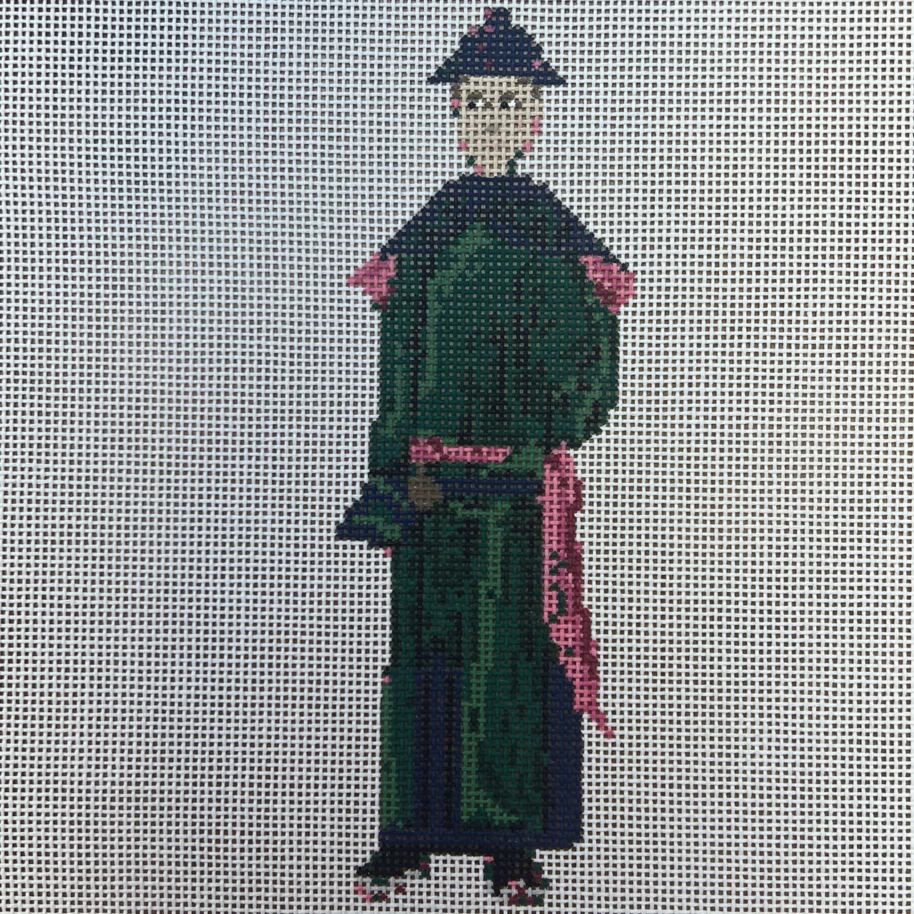 TSC23 Pith Painting-Qing Dynasty Man - TS