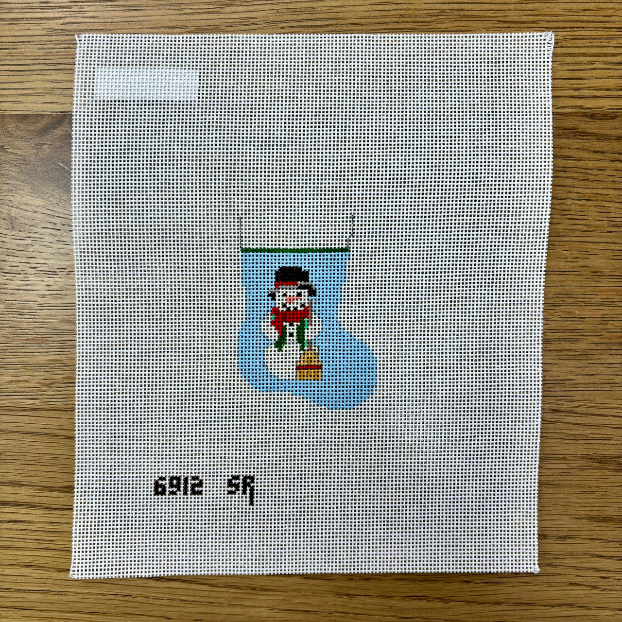 SR6912 Snowman, Stocking Ornament - TS