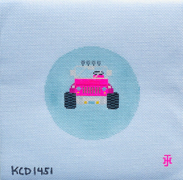 KCD1451 Pink Jeep - TS