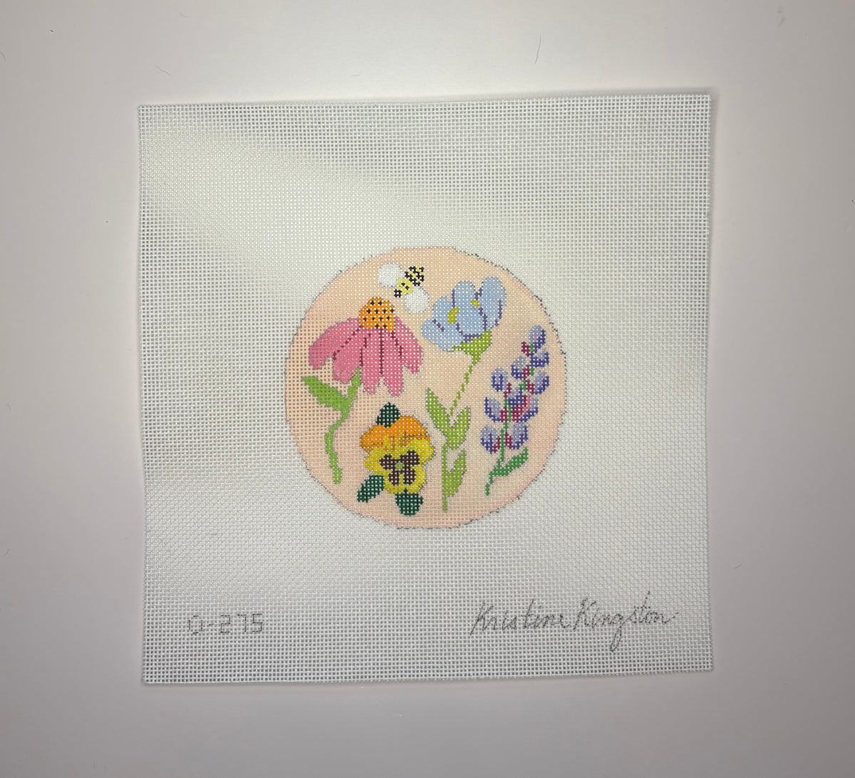 KKO275 Flowers 2 on Pink - MKT3