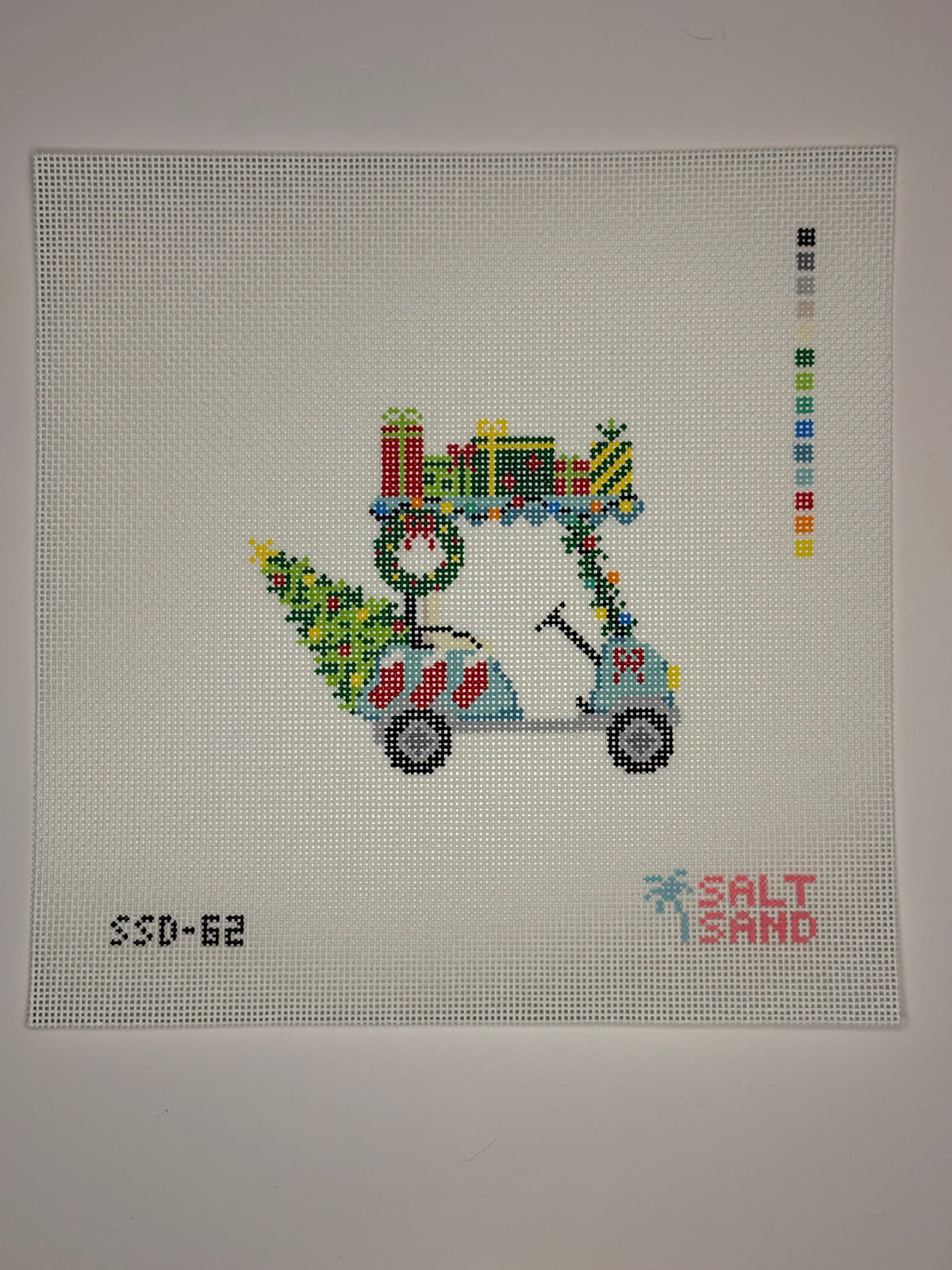 SSD-62 Christmas Golf Cart - MKT2