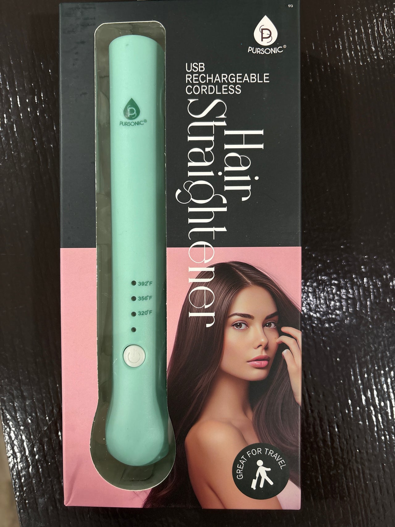 USB Rechargeable Hair Straightener- Straighten Ribbon or Thread