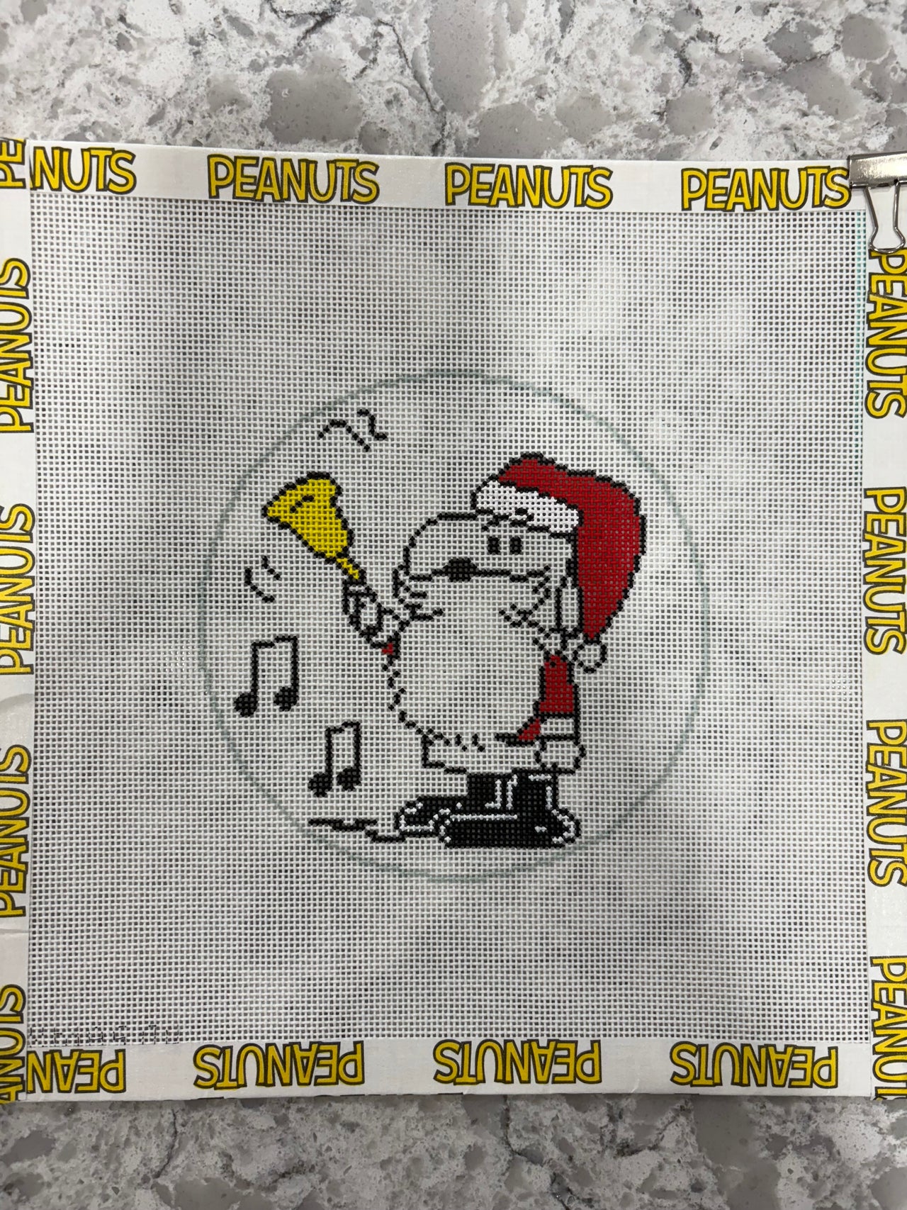 PEANUTS Christmas - Snoopy Santa Ringing Bell - SE