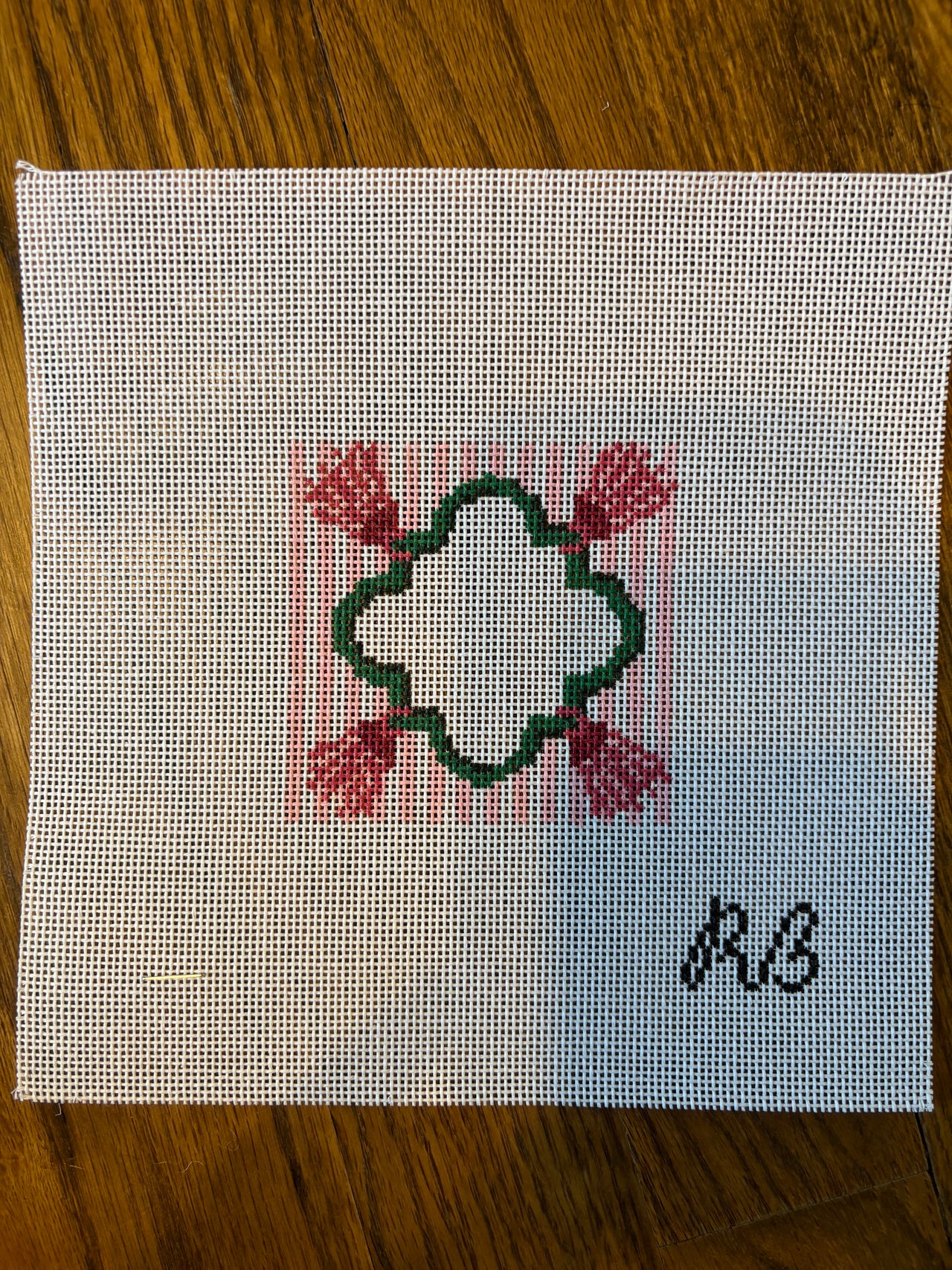 RR139-PS Pink Striped Tassels