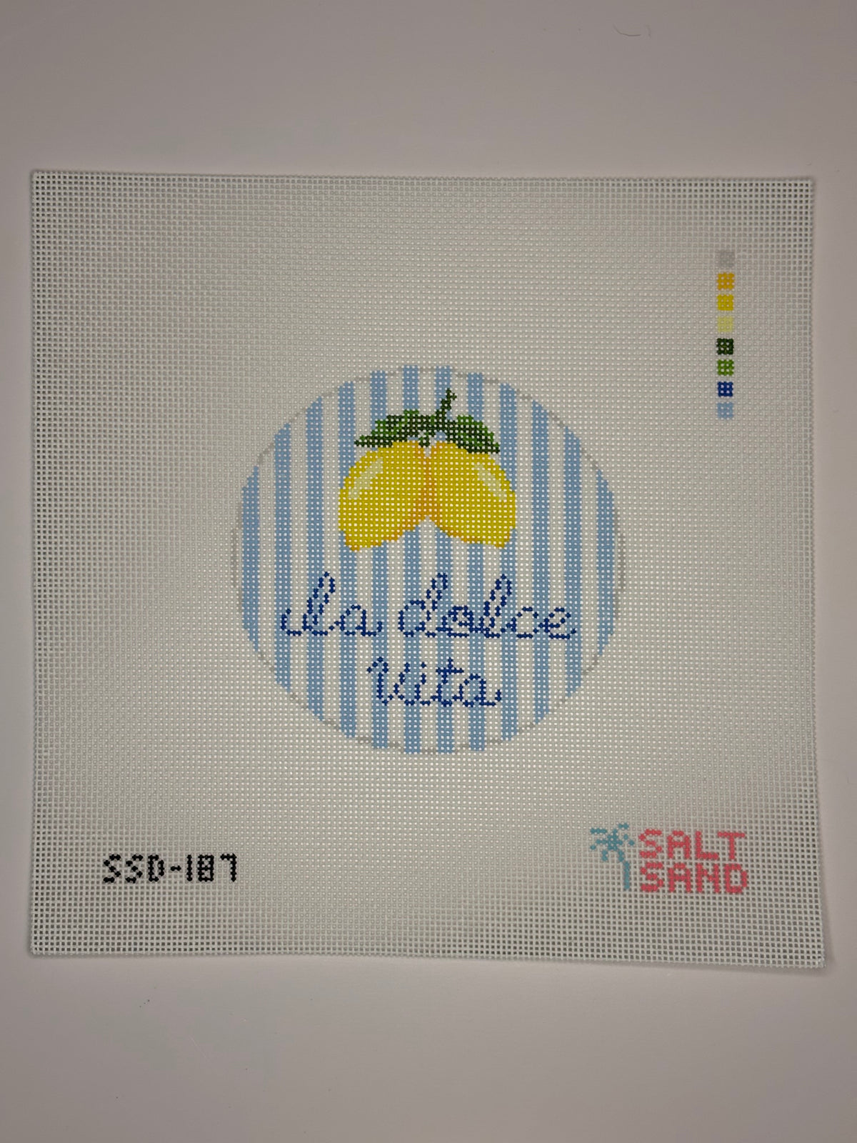 SS-187 La Dolce Vita Lemons Round - MKT2