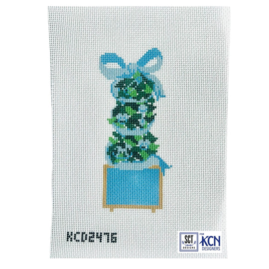 KCD2476 Baby Boy Monogrammable Topiary
