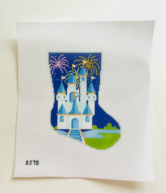 BS-75 Celebration Castle Ornament Sized Bauble Stocking Canvas