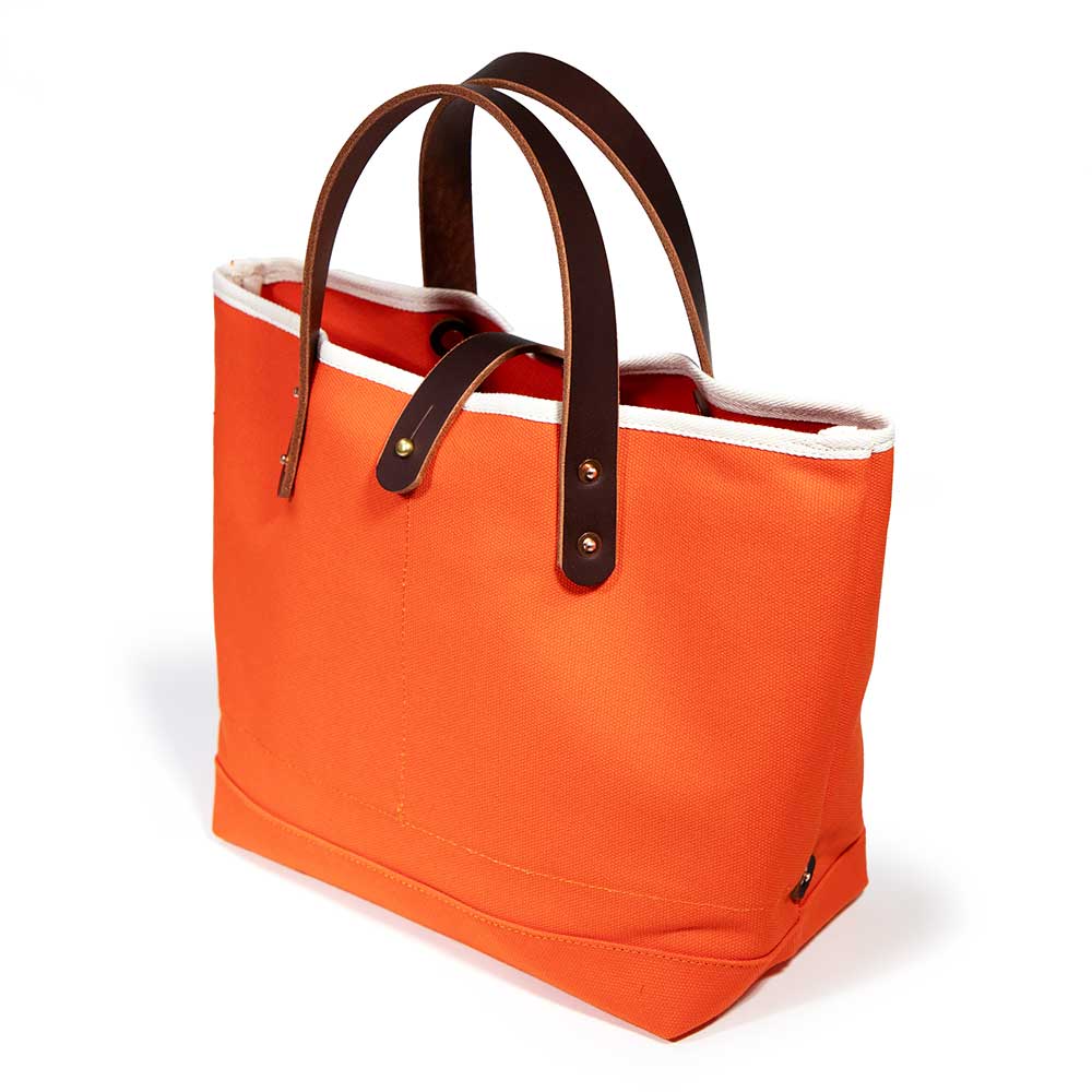 Canvas All Day Mini Tote- Flame