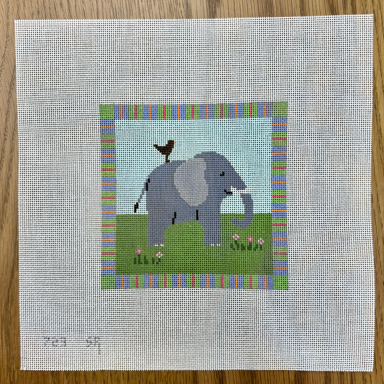 SR0723 Elephant, 5" Square - 18 mesh - TS