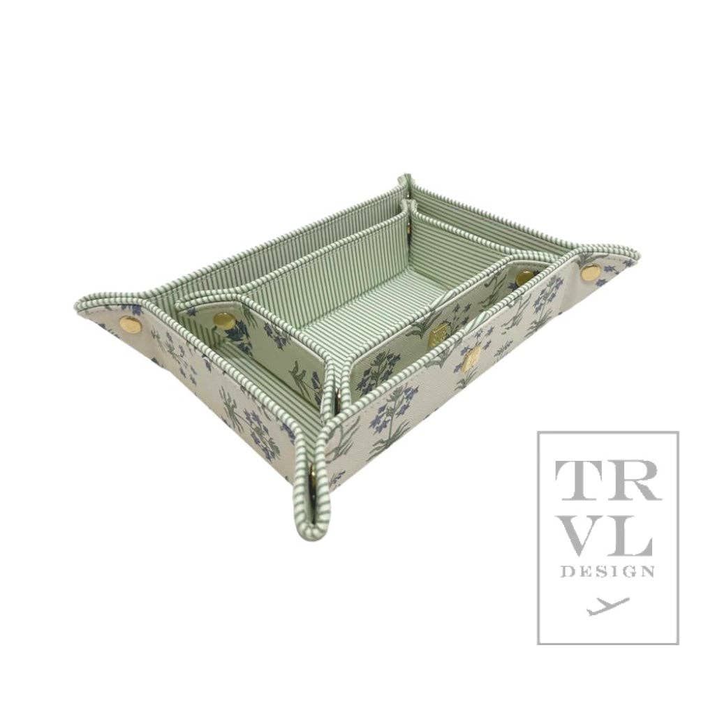 Luxe Saffiano Tray Set - Provence