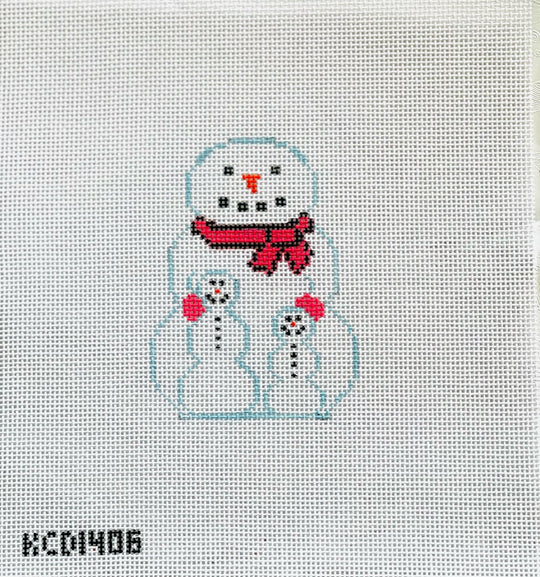 KCD1406 Snowmen Family Snowman - TS