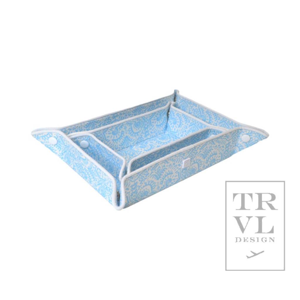 Tray Set - Batik Seaspray