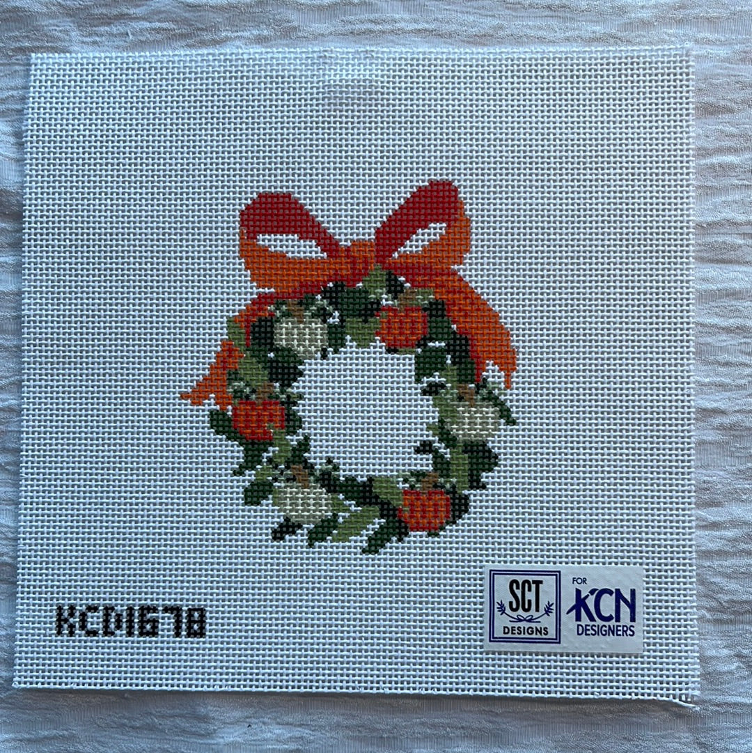 KCD1678 Pumpkins Wreath