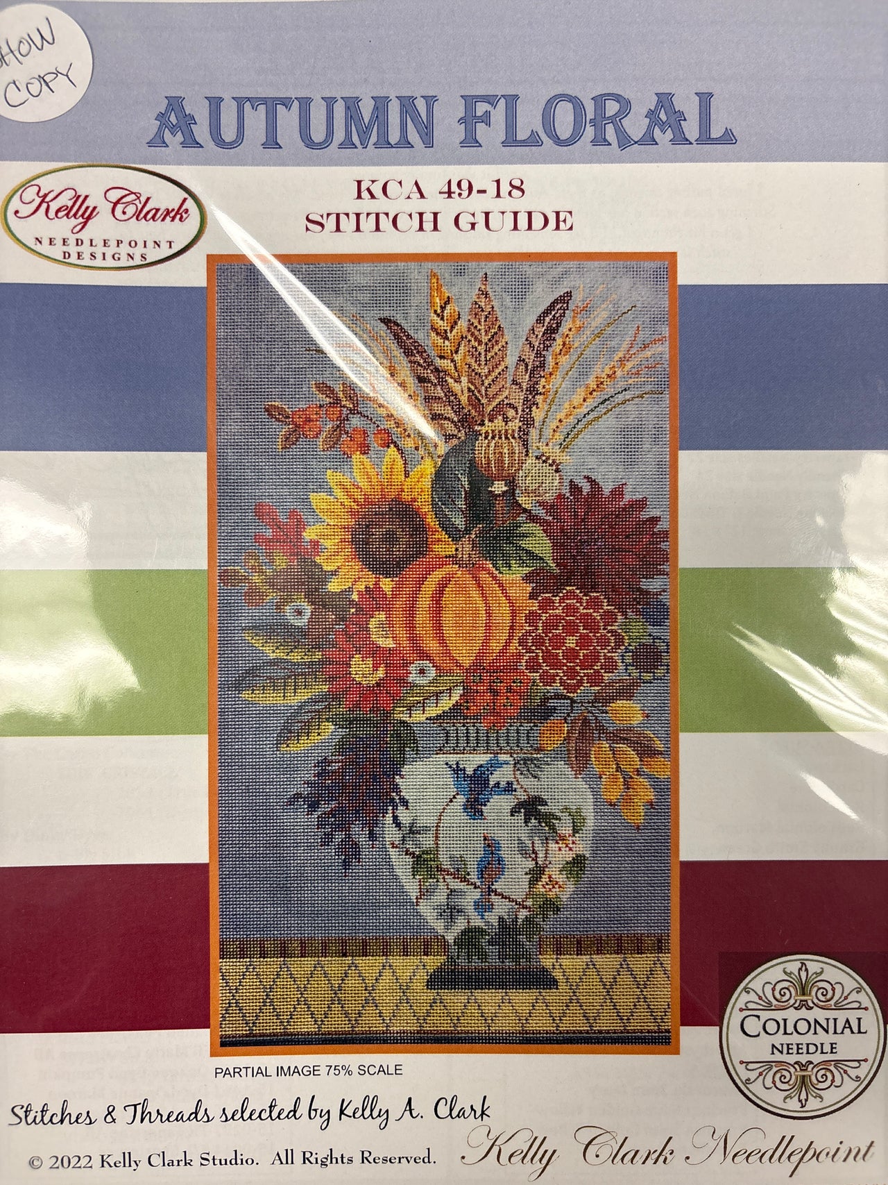 KC-KCA49-18SG Stitch Guide Autumn Floral - TS