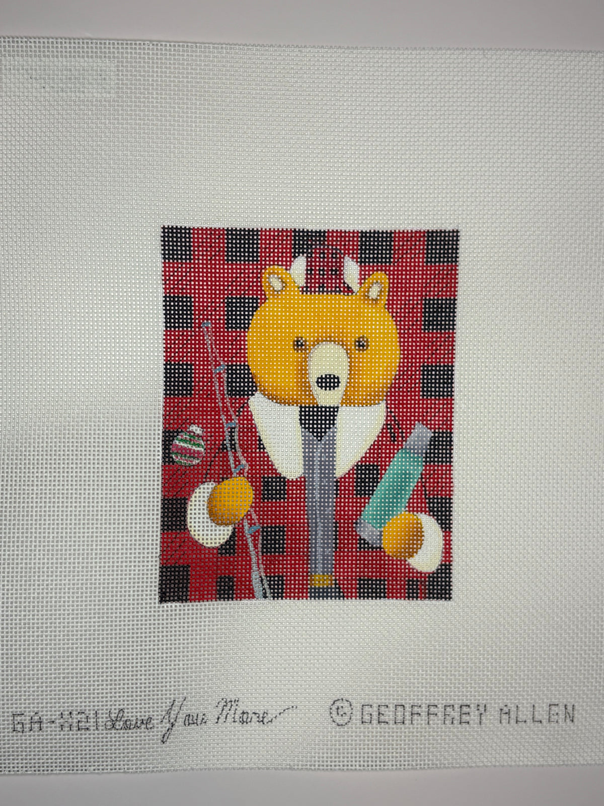 GA-X21 Plaid Bear - MKT3