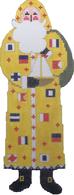 LR 3000A-18 NAUTICAL SANTA ORN - TS