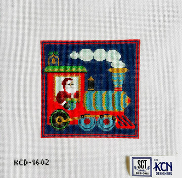 KCD1602 Santa Train Square - TS