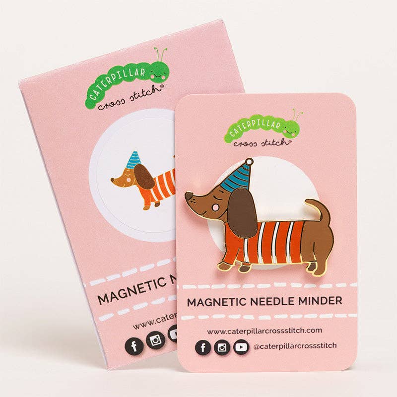 Sausage Dog Dachshund Magnetic Needle Minder
