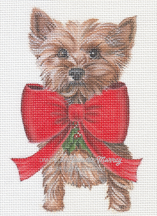 DMDG09 - Dog: Holiday Yorkie standup - TS