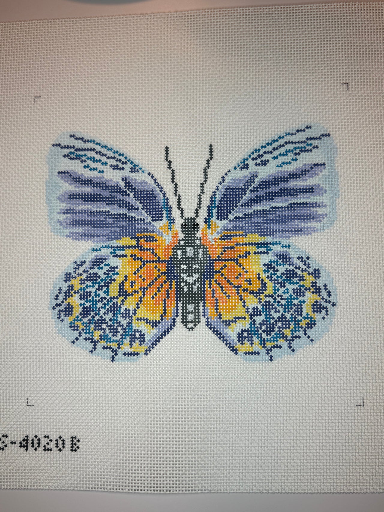 IKS4020B Large Butterfly - Blue Autumn - MKT