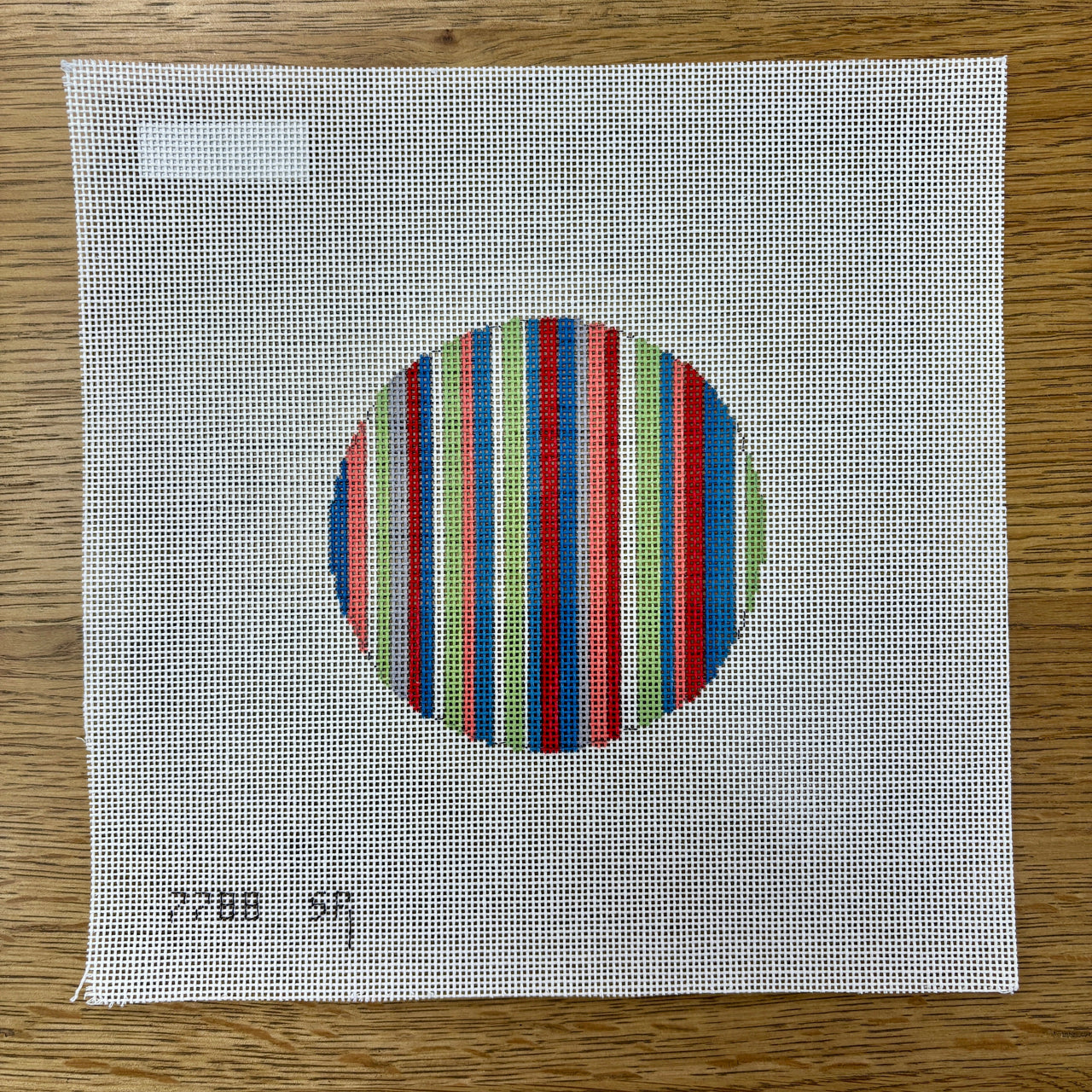 SR7788 Candy Stripe, 4" Round - TS