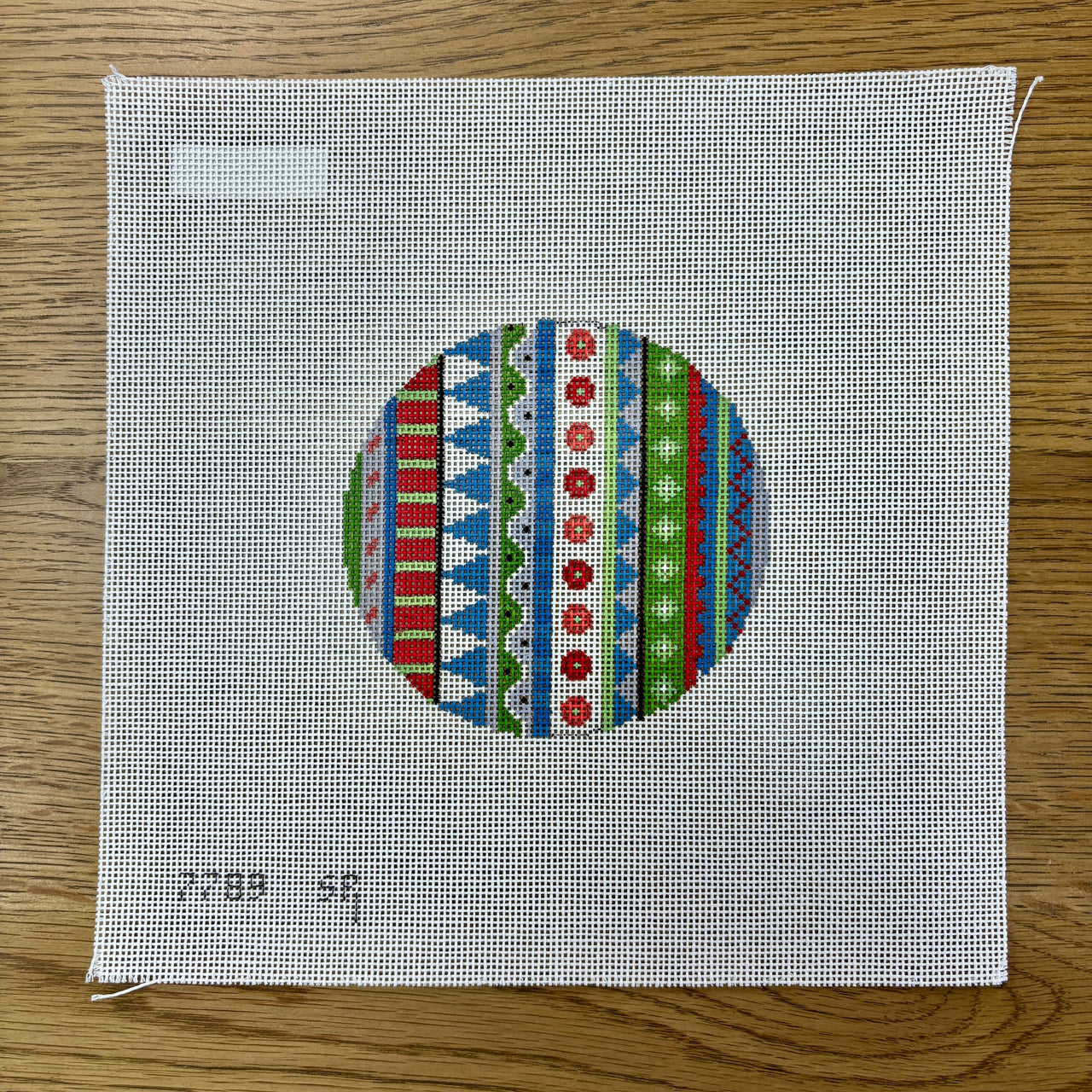 SR7789 Bold Bands, 4" Round - TS